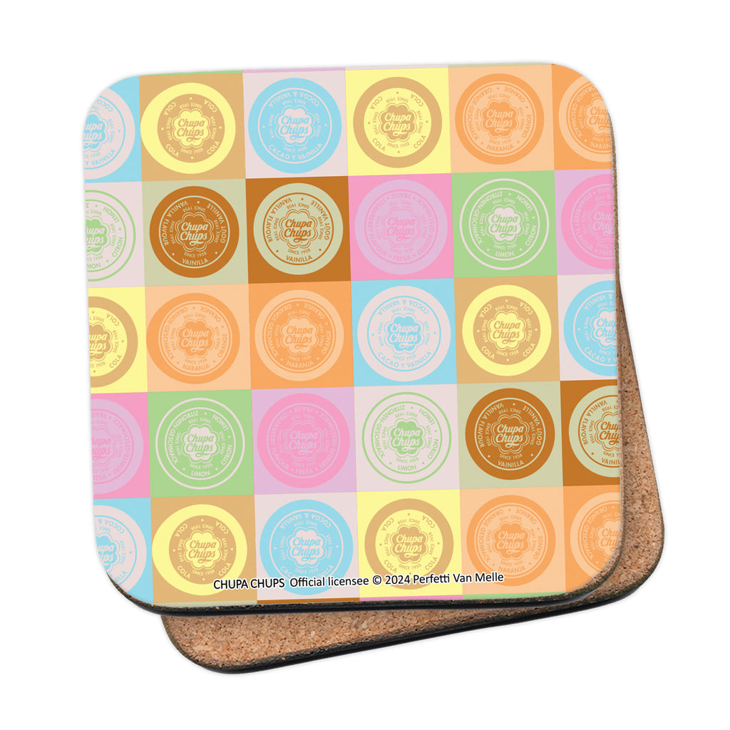 Chupa Chups Pastel Lolly Wrappers Coaster