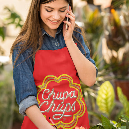 Chupa Chups Neon Sign Red Apron