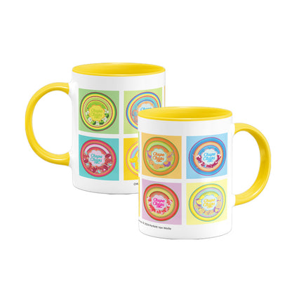 Chupa Chups Lolly Wrappers Coloured Mug