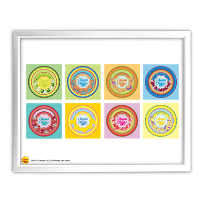 Chupa Chups Lolly Wrappers Art Print