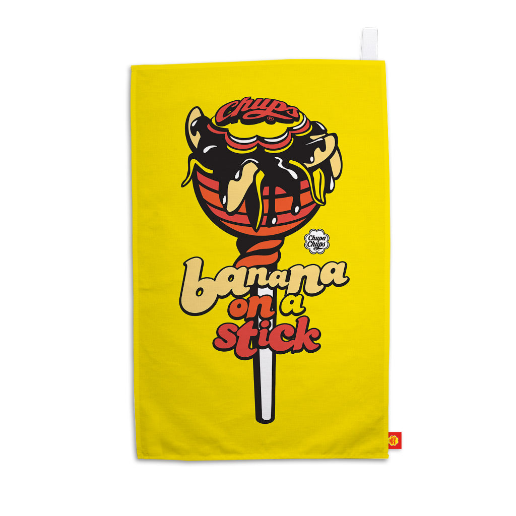 Chupa Chups Banana on a Stick Tea Towel