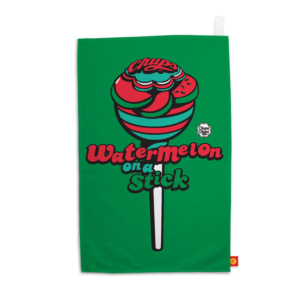 Chupa Chups Watermelon on a Stick Tea Towel