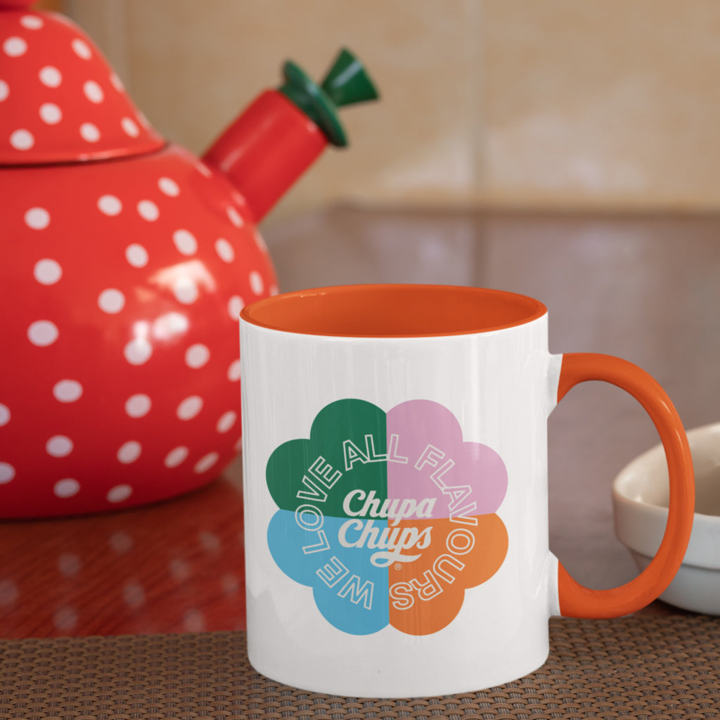 Chupa Chups We Love all Flavours Coloured Mug