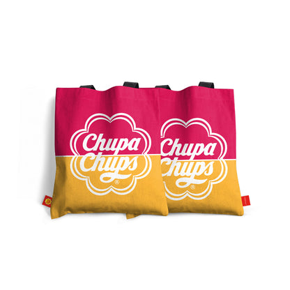 Chupa Chups Red/Yellow/White Logo Tote Bag