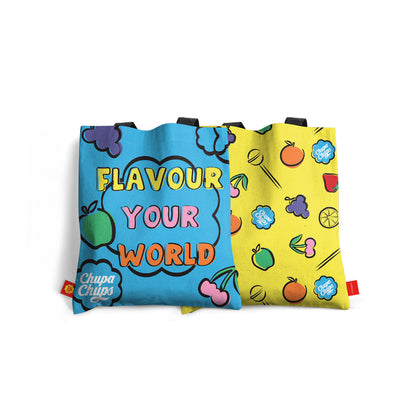 Chupa Chups Flavour Your World Tote Bag