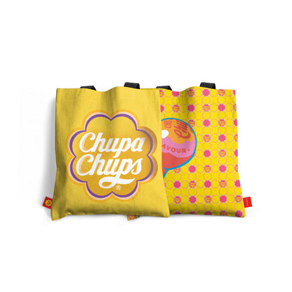 Chupa Chups Yellow Logo Tote Bag