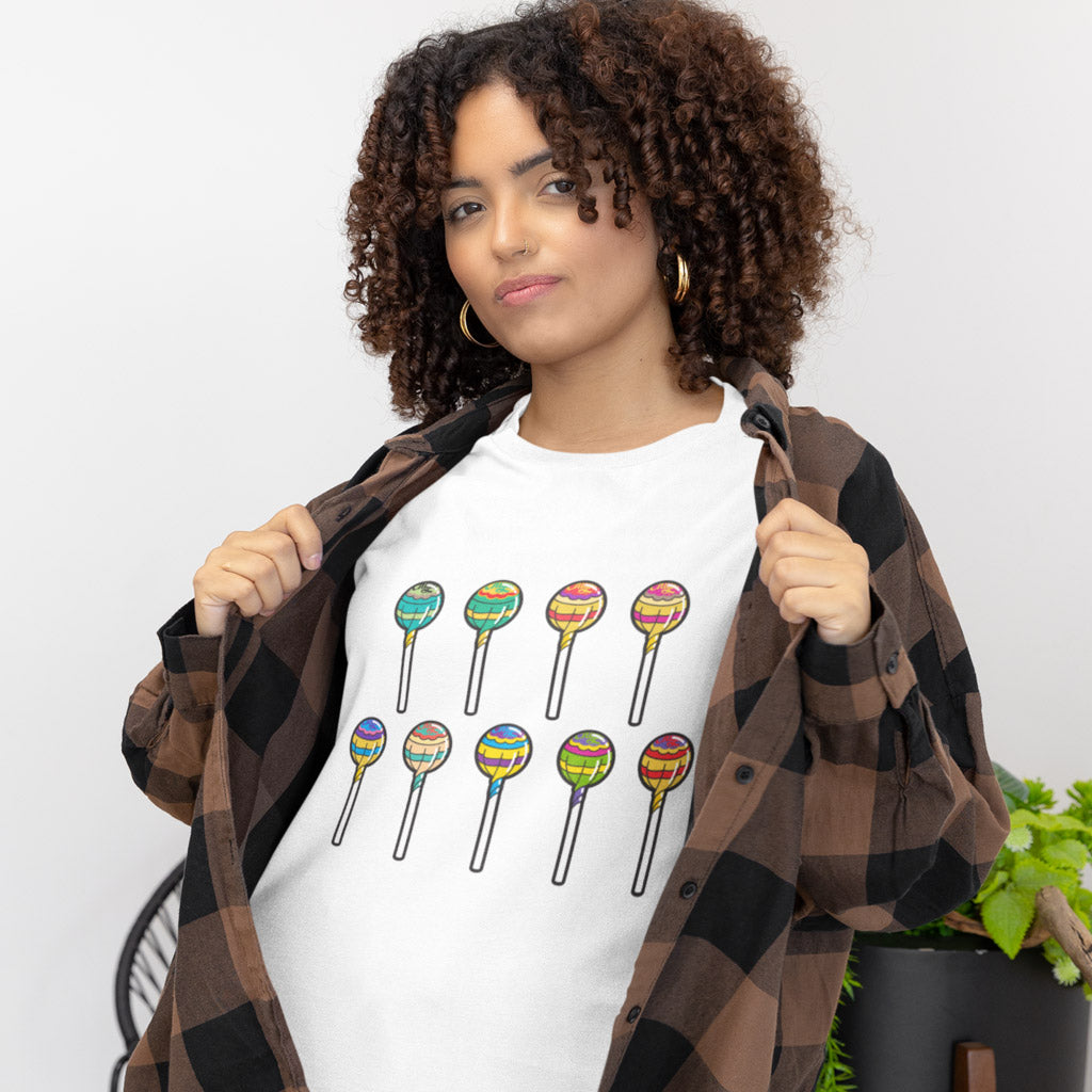 Chupa Chups Lollipop Line Up T-Shirt